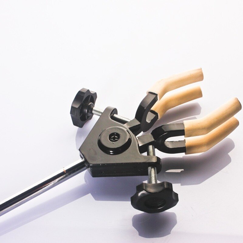 Cross Clamp for Iron Stand, 2 Cm Large, Flask Clamp, Condenser Clamp, Universal Clamp, Butterfly Clamp, Three-jaw Clamp: 3