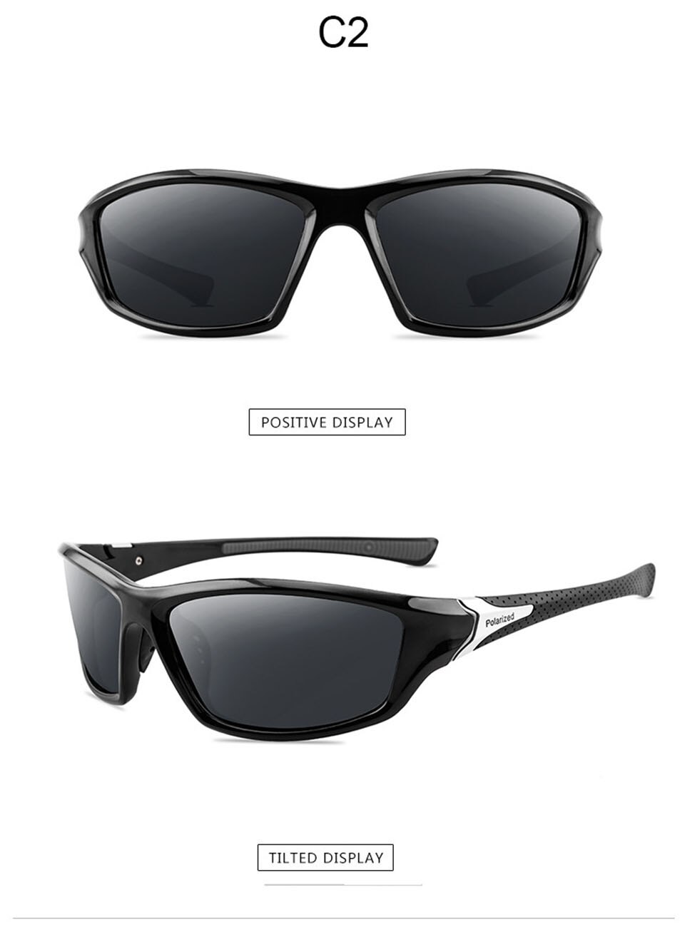 GOBYGO Fishing Luxury Polarized Sunglasses Men&#39;s Driving Shades Sun Glass Vintage Driving Travel Fishing Classic Sun Glasses: 02