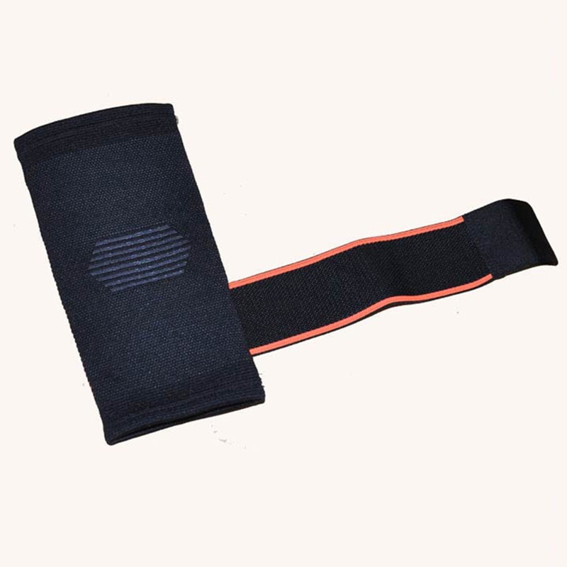 1 pc pustende forlenge albuestøtter utendørs sportsutstyr trykkbandasje tennis fitness elastiske albueputer basketball