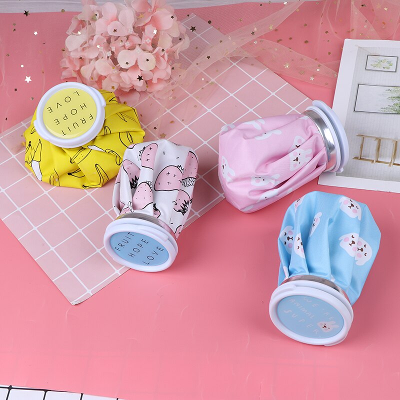 Cartoon Summer Ice Bag Dual-use Bags Water Bottle Health Care Reusable Knee Head Leg Relief Pain Ice Bag
