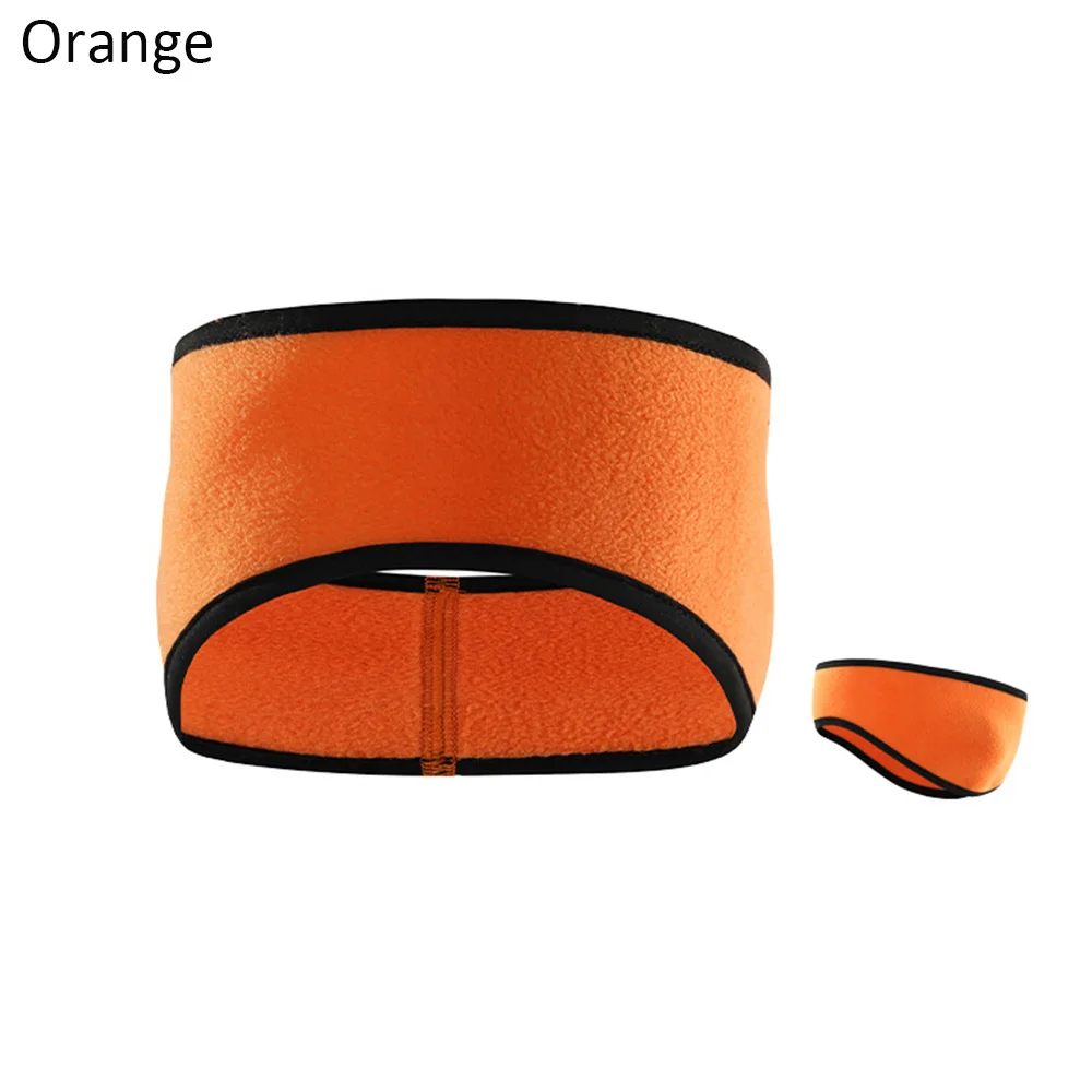 Ear Muffs Headband Women Men Winter Sweatband Running Headband Ear Warmer Fleece Ear Cover Outdoor Sports Hair Sweat Hair Bands: light green