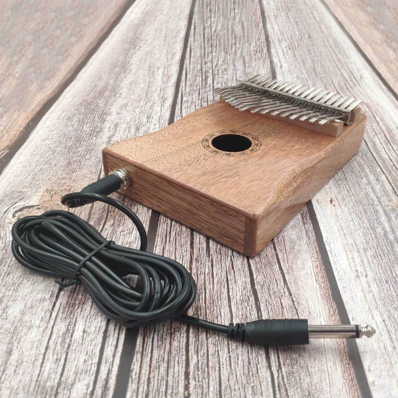 17 Key Kalimba African solid Mahogany Thumb For Beginner Finger Piano 17 keys Solid Wooden Musical Instruments