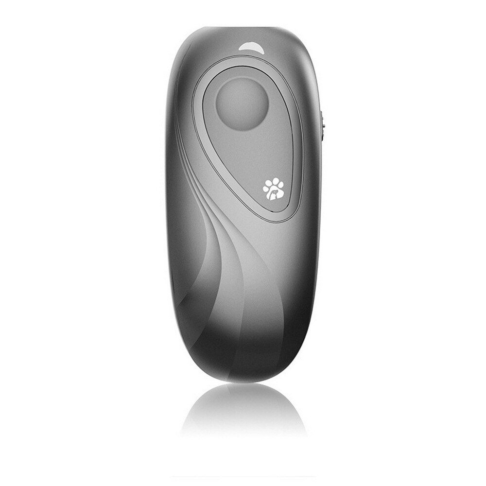 Dog Ultrasonic Anti Barking Device Frequency Hand-held Stop Dog Barking Device for Dog Behavior and Dog Repellent Tools: Gray