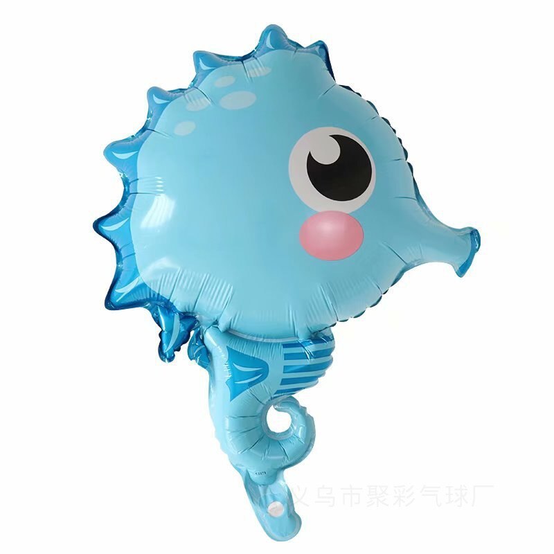 marine animal floating air balloon birthday party decoration balloon seahorse starfish cartoon balloon