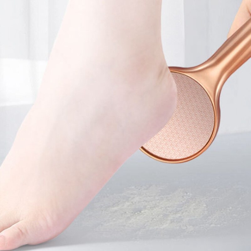 -Foot Rasp File Dead Skin Callus Remover Pedicure Feet Files Tools Feet Care Tools Golden