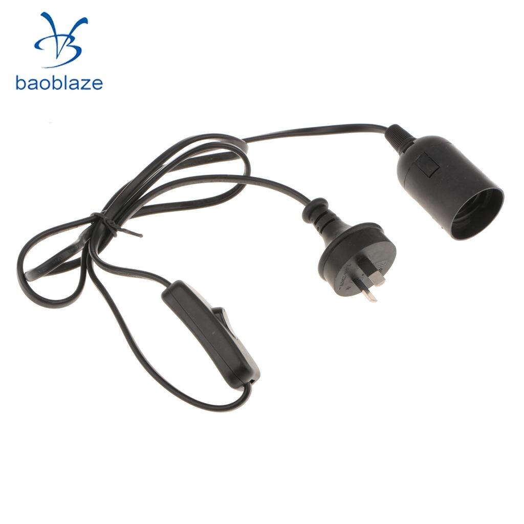 1.5m e27 plug-in hanglamp fitting naar au plug-in stroomkabel adapter