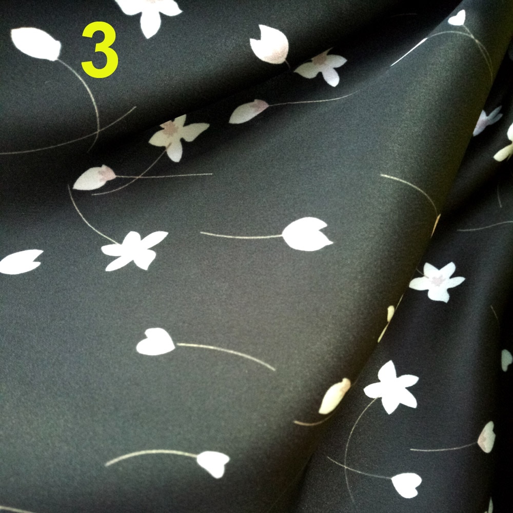 Kjole silke charmeuse stof kvalificeret skinnende faldende blød silke imitation syning håndværk materiale silkeagtig pyjamas stof håndværk