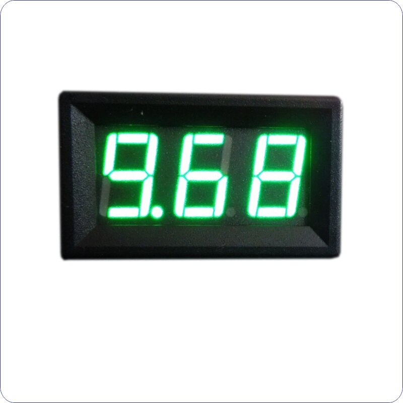DC Ampere Meter DC 0-10A Directe Test DC Amperemeter Ingebouwde Shunt LED Digitale Current Meter Amperemetre Voedingsspanning DC 4.5 -30 V: Black cover-Green