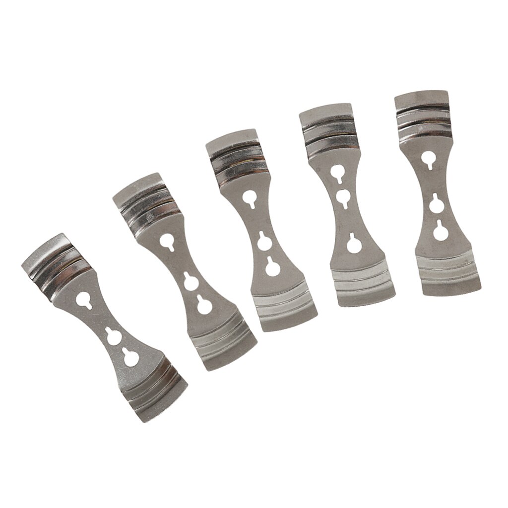 Pack de 5 velas con soporte para mechas de Metal mechas para velas soporte de dispositivo de centrado para vela de cena/vela de pilar/vela de vela, etc