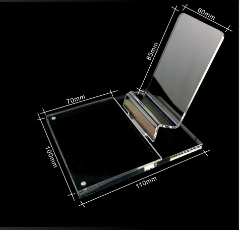 10pcs Acrylic mobile phone display stand phone bracket jewelry counter combination tray Digital product holder