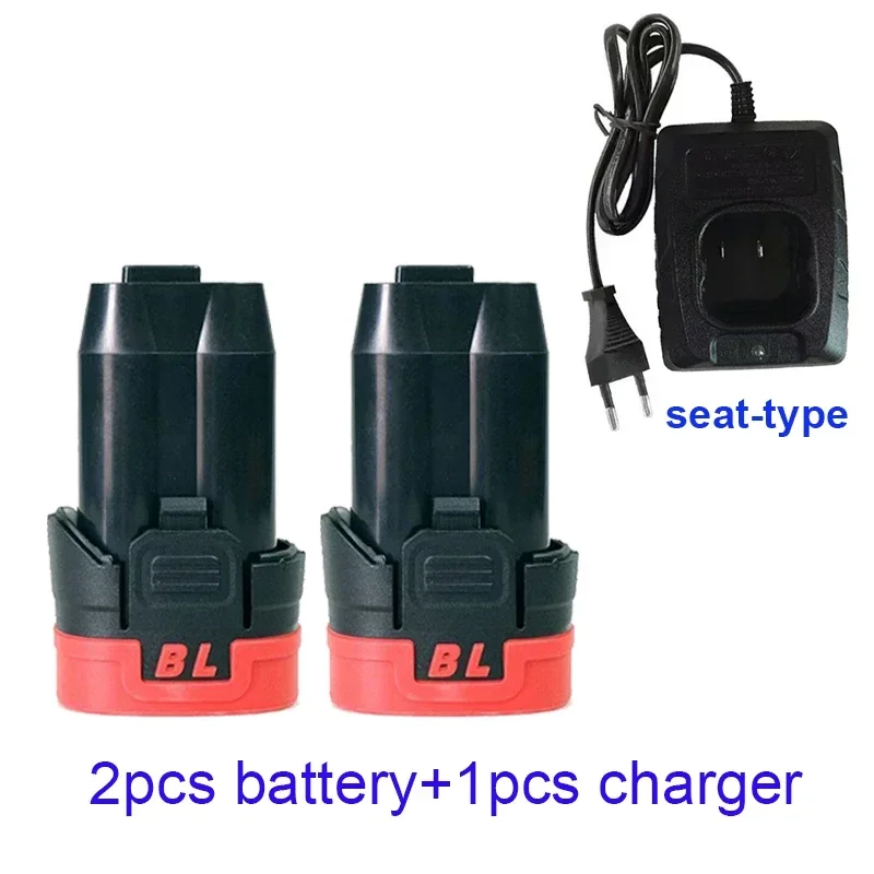 16,8 V 3,0 Ah li-ionbatterij geschikt voor borstelloze handboormachines, huishoudelijke elektrische schroevendraaiers, draadloze klopboormachines tikken: Bruin