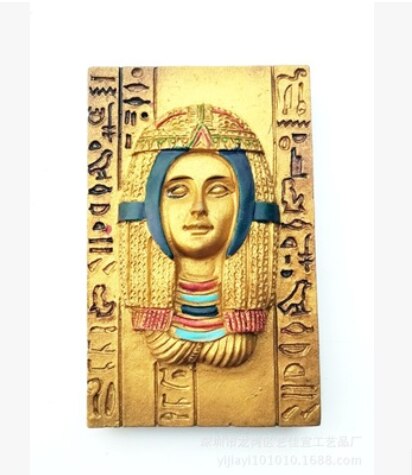 Egyptisk myte dronning anubis køleskab magnet magnet souvenir 3d harpiks magneter til køleskabe til boligindretning tilbehør ideer: 9