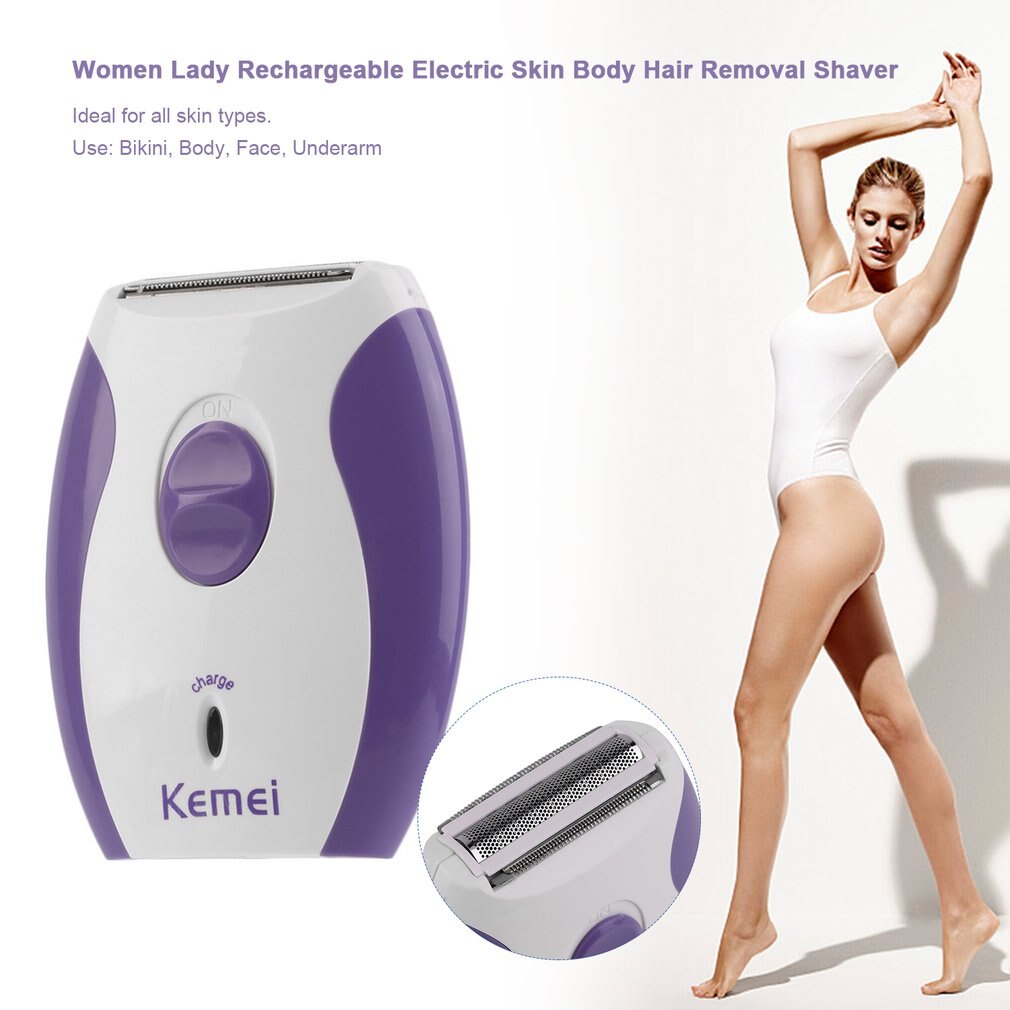 Rechargeable Electric Skin Body Hair Removal Shaver Trimmer Clean great choose for Privacy Underarm Body Use Skin Soft and Clean