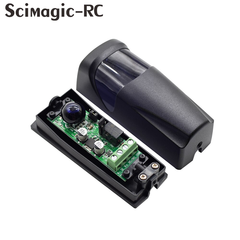 3pcs Automatic Gate Wireless Battery Powered Infrared Safety Beam Photocell Sensor With Presence Function