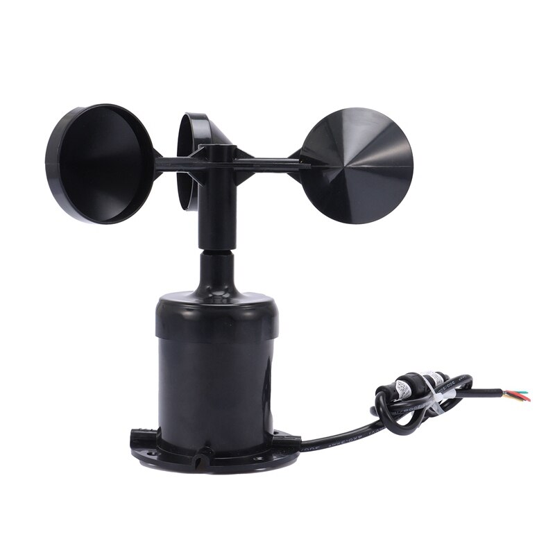 Wind Vane Wind Direction Sensor 3 Cup Wind Speed Sensor 4-20MA 0-5V RS485 Modbus Communication Anemometer: Default Title