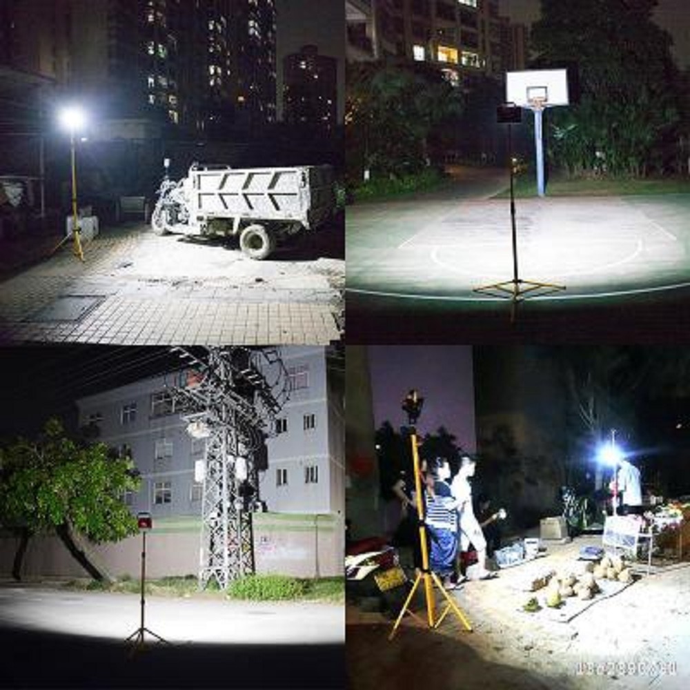Rechargeable 30W LED Floodlight led Spotlight Waterproof Outdoor Llights With Charger Foco Led Exterior Urgent Emergency lamp