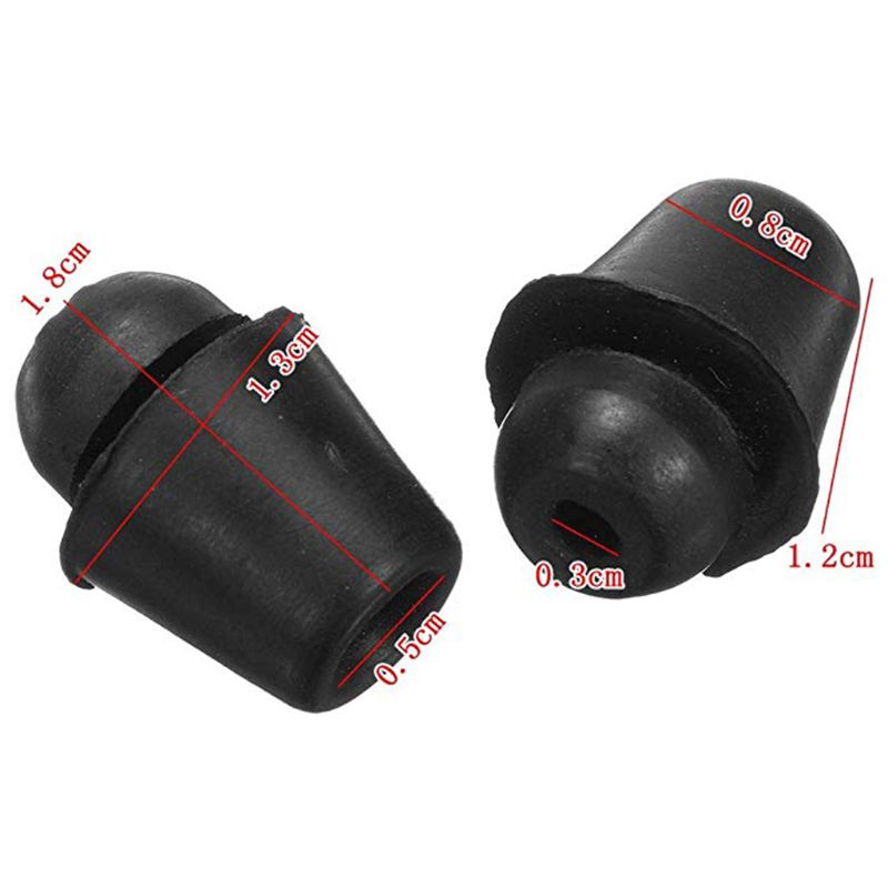 4Pcs Universal Car Door Dampers Buffer Pad Cover Rubber Stop For Hyundai Bmw - View #2