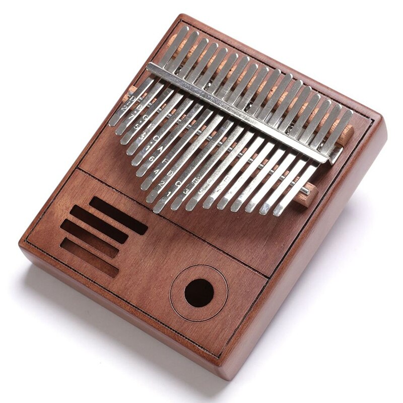 17 tangenter kalimba tommelfingerklaver, bærbart fingerklaver kalimba, musikinstrument til voksne / børn / begyndere