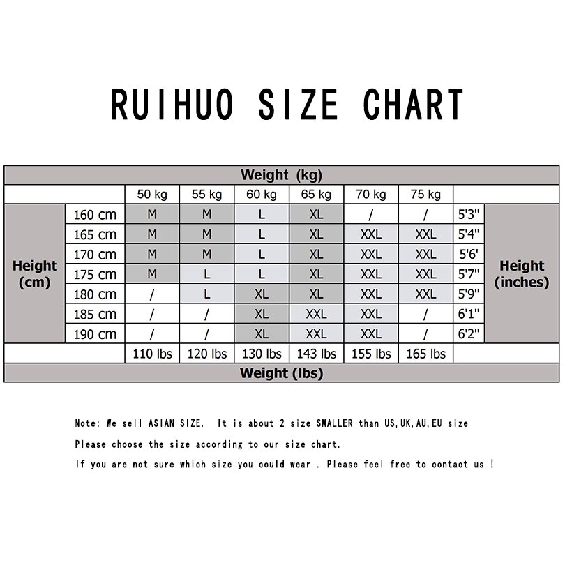 RUIHUO Spring Men Shirt Male Clothing Slim Fit Cotton Long Sleeve Casual Shirts Men Brand Plus Size M-2XL