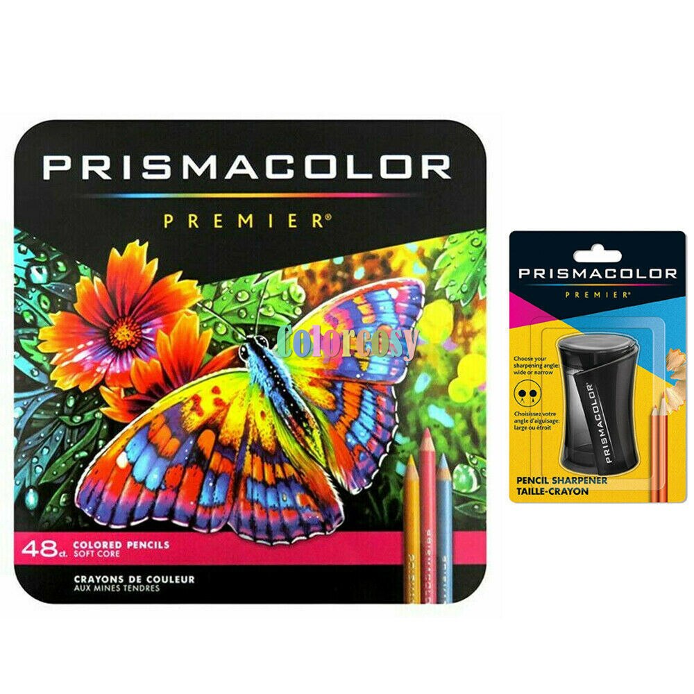 Prismacolor Pencil 150 132 Premier Soft Set Coloured Genuine Assorted Colors ,Perak Horse Oily Color Drawing Pencils Box
