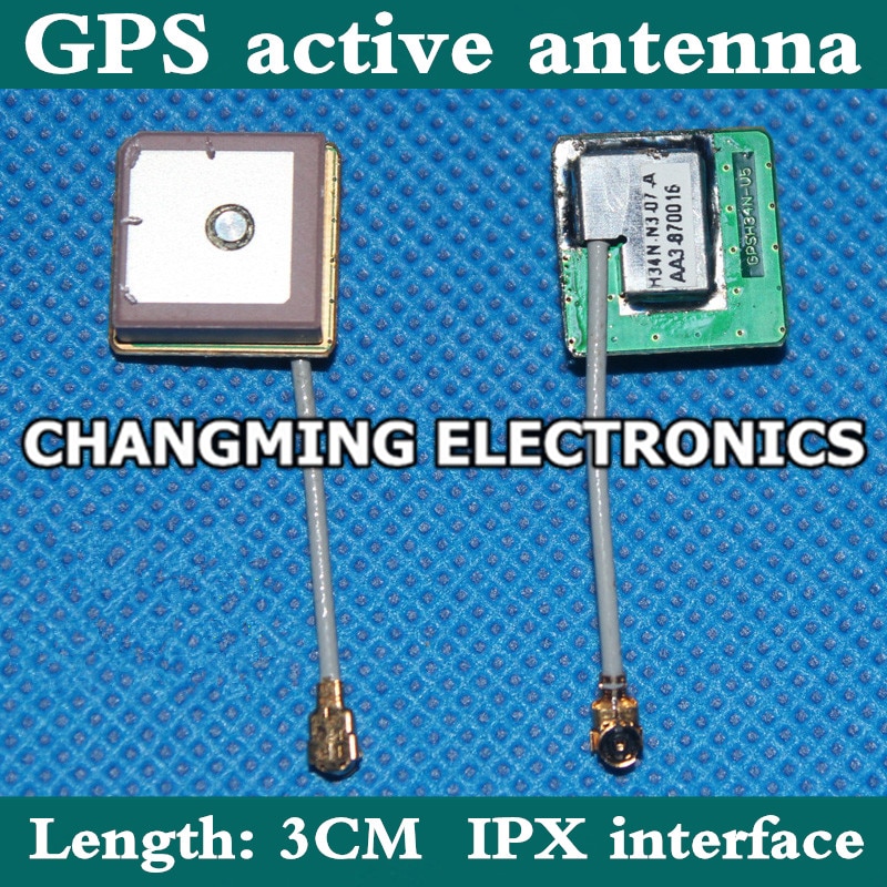 GPS antenna/12*12*6.5MM/with IPEX connector/GPS built-in active antenna/GPSH34N-N3(working 100% )1PCS