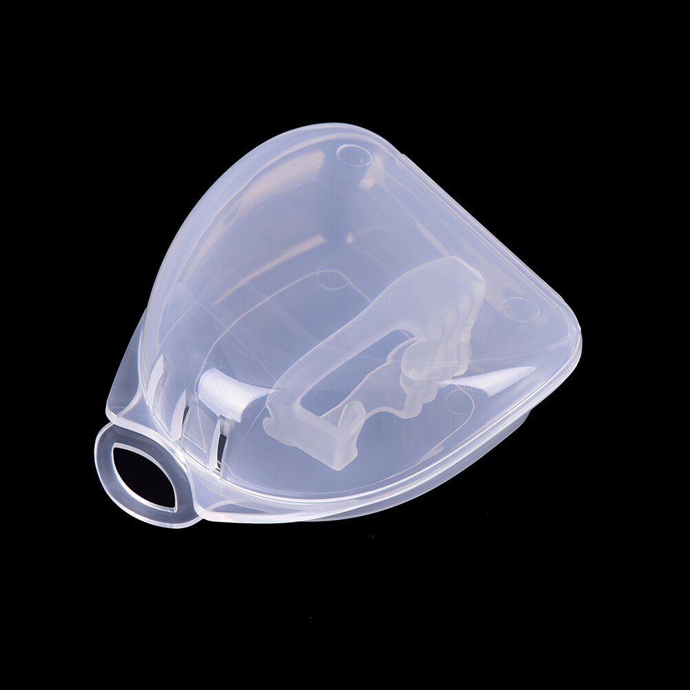 Silicone Dental Mouth Guard Stop Teeth Grinding Bruxism Eliminate Clenching Sleep Aid for for Boxing Basketball 1Pc