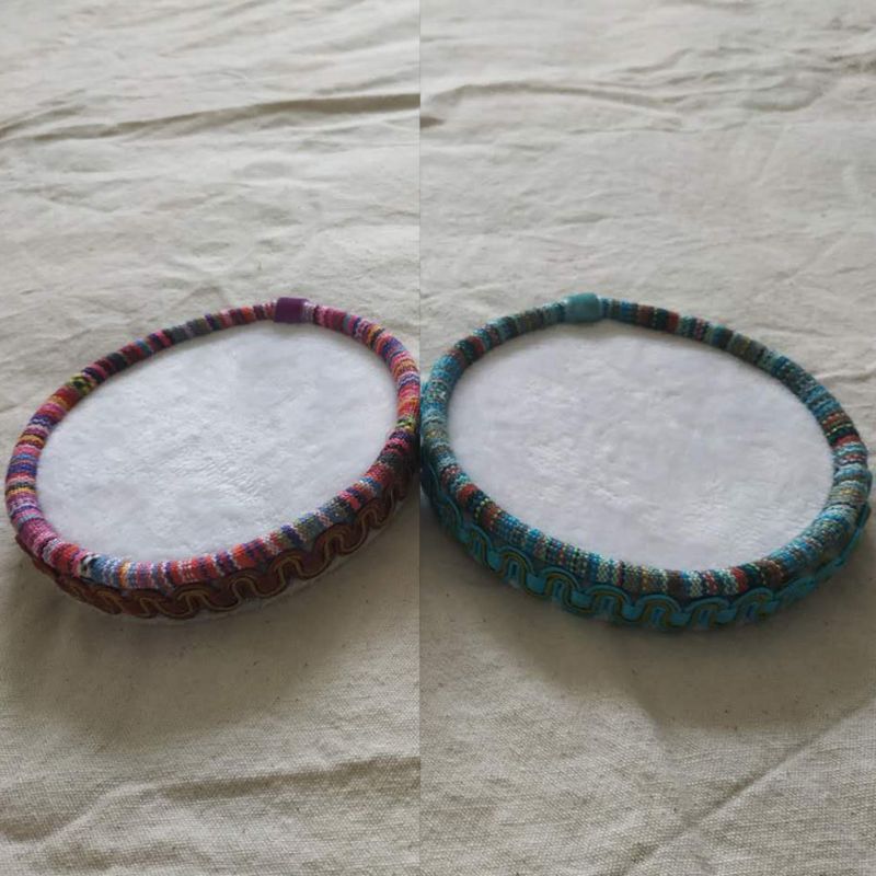 The The Bead Wrangler Wooden Fabric Beading Mat Board Tray Beads Organizer for Jewelry DIY Sewing Embroidery Needlecraft Tool