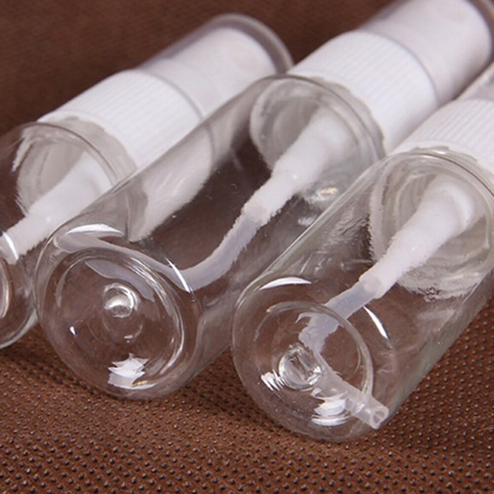 1Pc Travel Transparent Plastic Perfume Atomizer Small Mini Empty Spray Refillable Bottle Cosmetic Sample Containe