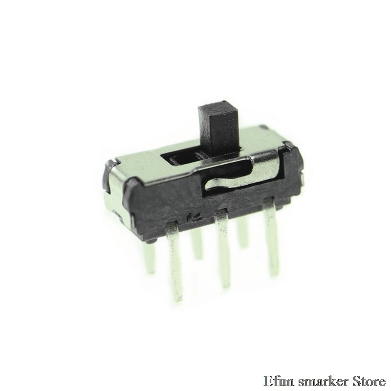 Mss 22 d 18 mini miniature dip slide switch 2 p 2t 6 pin håndtag høj 2mm til dvd switch