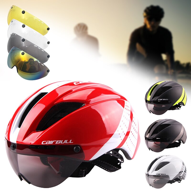 Unisex Cycling Helmet With Goggles Ultralight MTB Bike Helmet Mountain Road Sport Specialiced Bicycle Helmets Bike Equipment