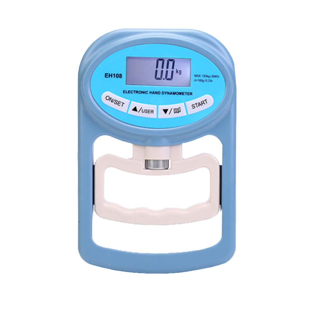 Dinamómetro Digital de mano, medidor de medición de fuerza de agarre, captura automática, potencia de agarre electrónico, 264 libras/120 kg