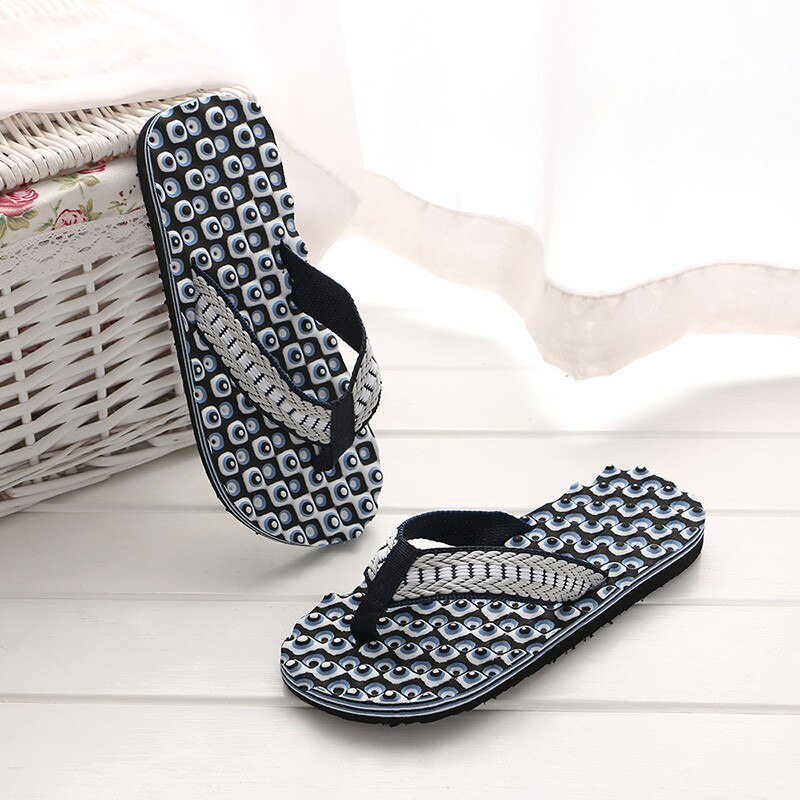 Platt klack strandtofflor herr flip flops tofflor skor sommar skor hus herr tofflor inomhus & utomhus flip flops skor