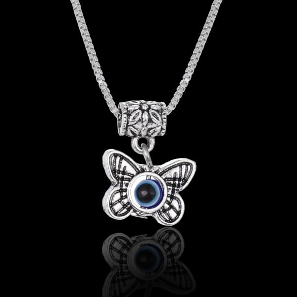 Stainless Steel Hollow Hamsa Hand Pendant Necklace Silver Color Clavicle Chain Turkish Evil Eye Luck Jewelry: Style 9