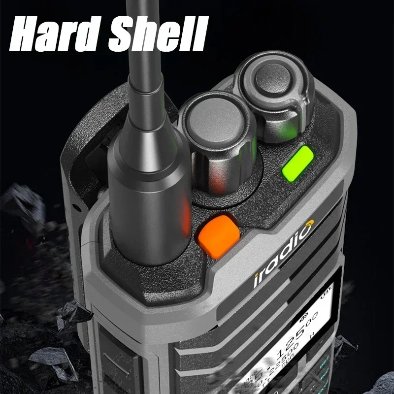 Iradio UV 88 Walkie Talkie Kurzwelle 2,3–30 MHz UV88 Zweiwegradio Multiband FM CB SW LW Typ-C-Aufladung NOAA 1024CH Gleicher RT-860