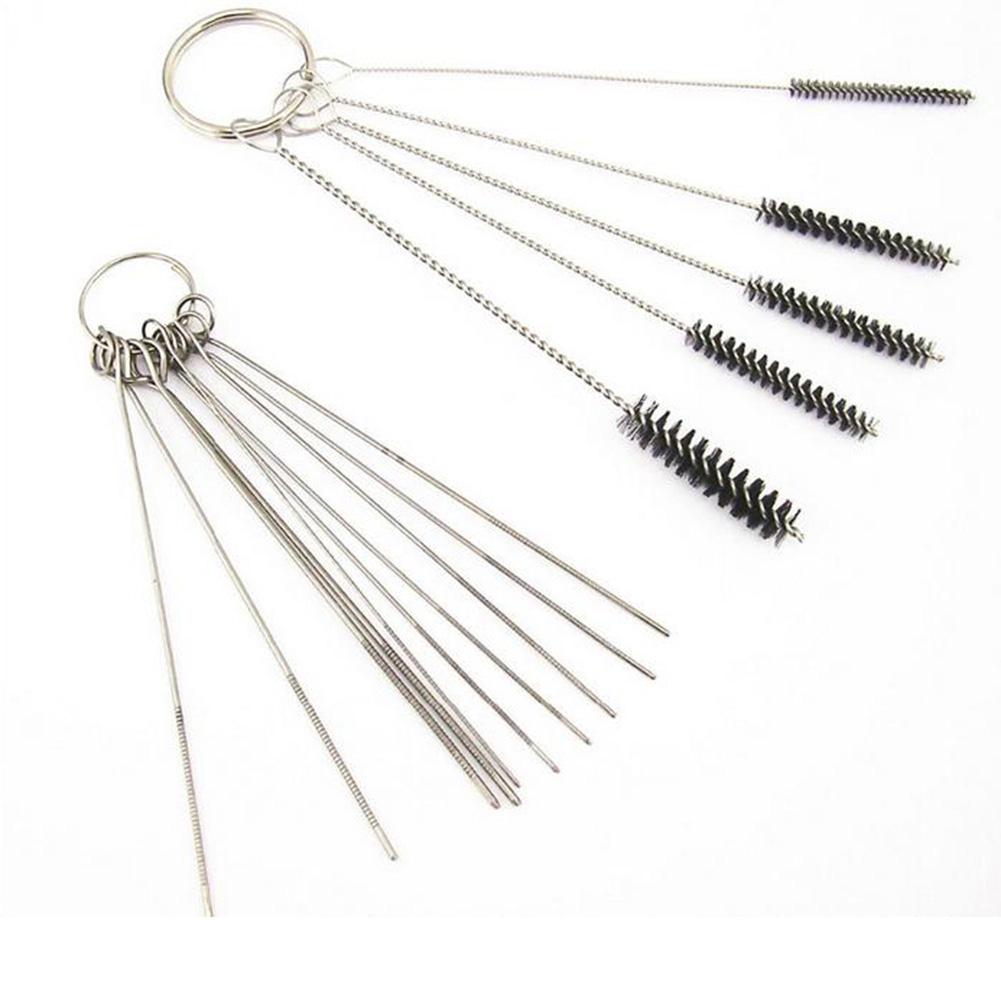 Tune Up Carburetor Adjusting Screwdriver Tool Kit With Carb Cleaning Needles Brushes For Walbro Zama Ryobi Stihl