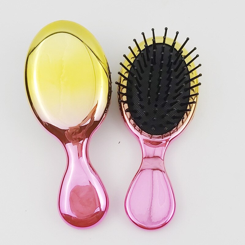 Brosse à cheveux femmes dégradé couleur peigne peigne de coiffure peigne de coiffure coussin d'air massage peigne outil de beauté outils de coiffure: color3