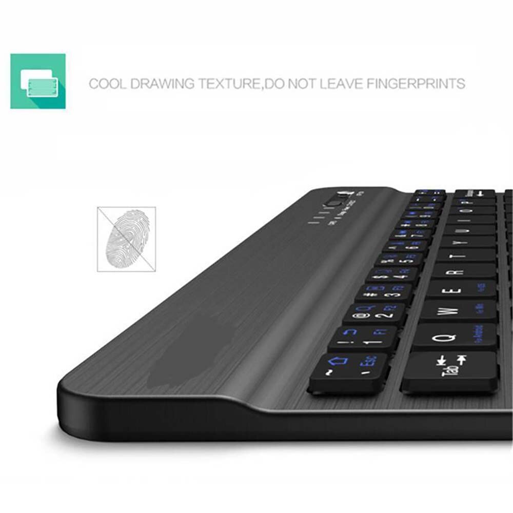 Ruhig Dünne Drahtlose Bluetooth Tastatur für EE Adler/Weihe Tab/Jay 7,85 Zoll Tragbare Tablette Laptop Drahtlose Tastatur + halterung