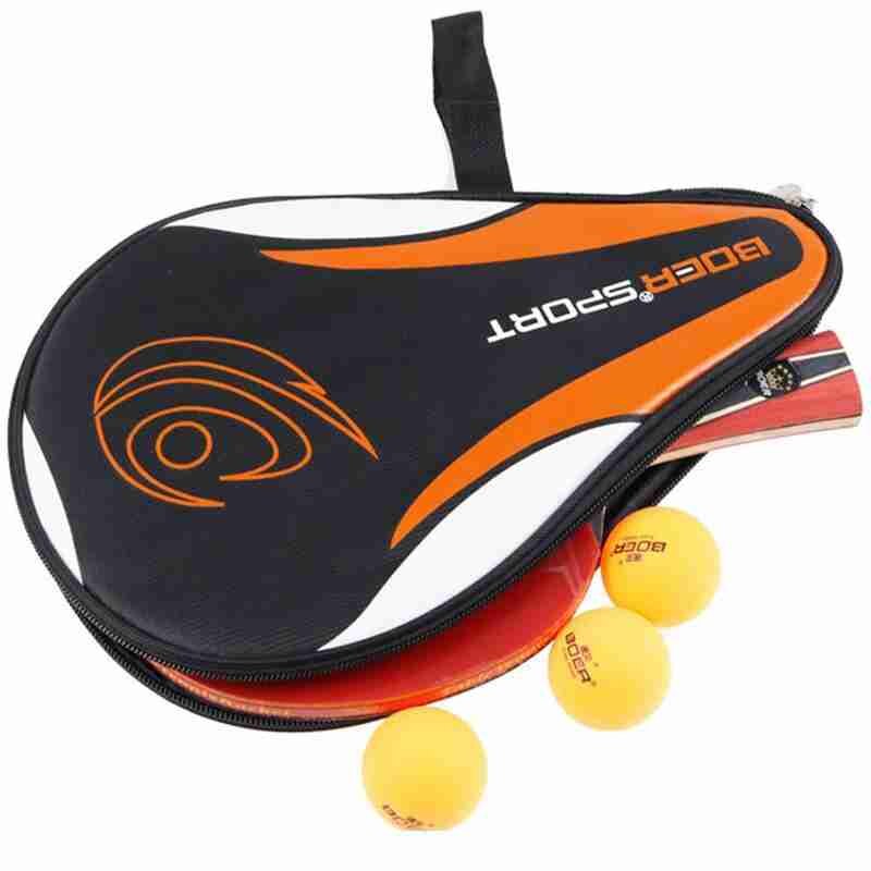 Portable table tennis racket cover, table tennis racket racket cover, bag tennis sports bag, gourd bag, table racket W6L3