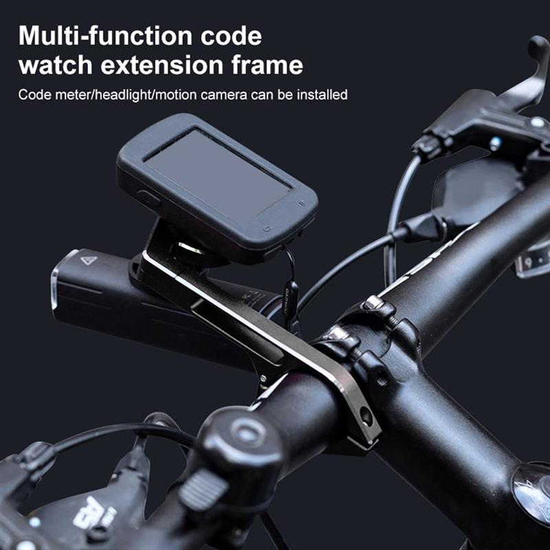 Cykelcomputer kameraholder holder road mtb cykelstyr til garmin edge 25 130 200 500 510 520 800 810 820 1000 1030 gps