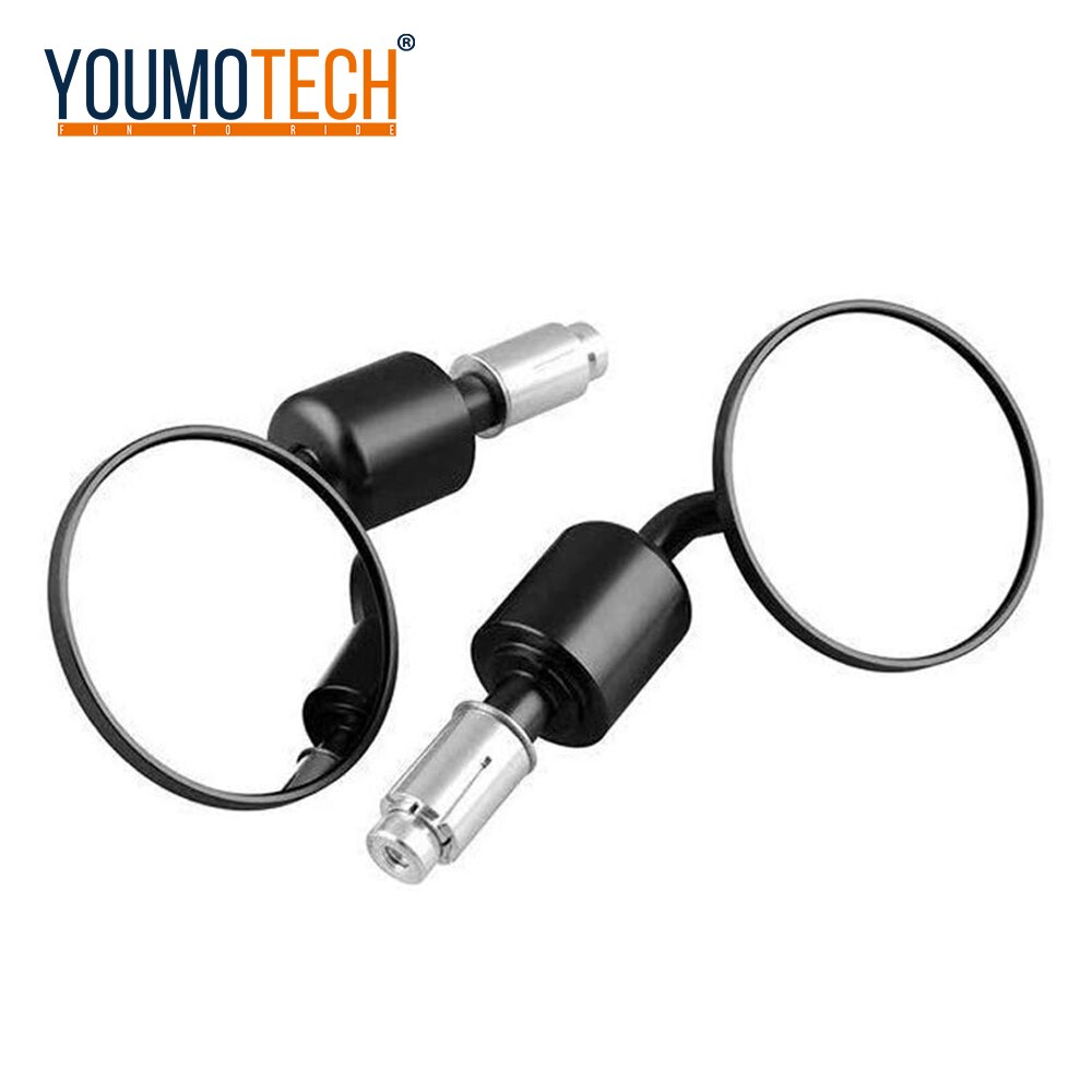 Universal Motorcycle 7/8 "Bar End Spiegels Side Achteruitkijkspiegel Voor Z800 Z750 Tmax 530 Ktm Duke 125 Ktm Duke 390: Default Title