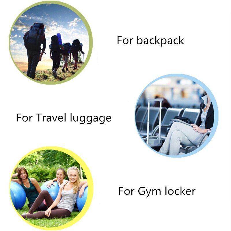 Master Lock Pc Lock Tsa Sloten Smart Combinatie Voor Travel Bagage Koffer Anti-Diefstal Code Hangslot Custom Sluizen