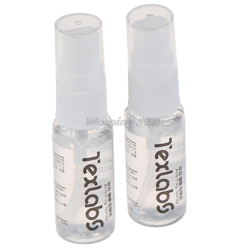 2Pcs Swimming Anti-Fog Spray Goggles Anti-Fogging Agent Defogger