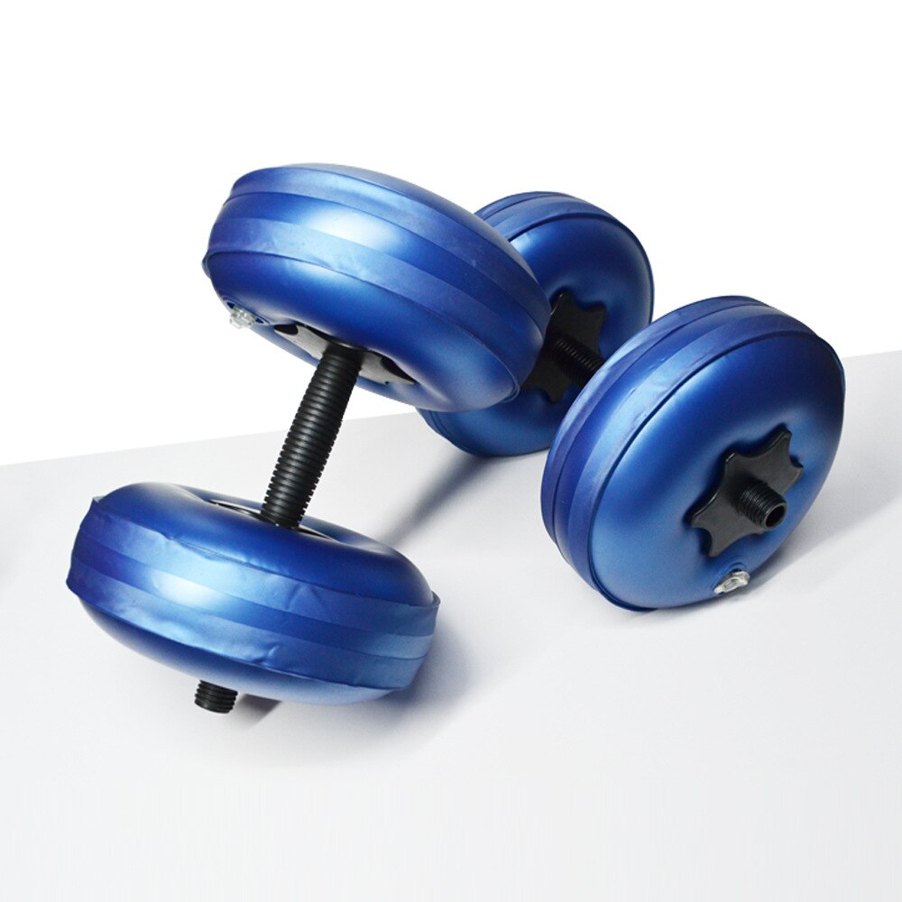 Halteres ajustáveis, peso cheio de água, equipamento de treino portátil para construção corporal, treinamento de força, braço, fitness muscular