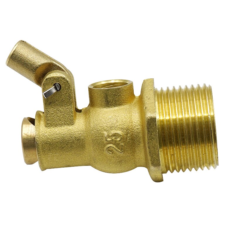 DN25 1" Inch Automatic Stainless Steel Float Ball Valve for Water Tank Liquid Level Metal Float Valve Body Brass Toilet Valve