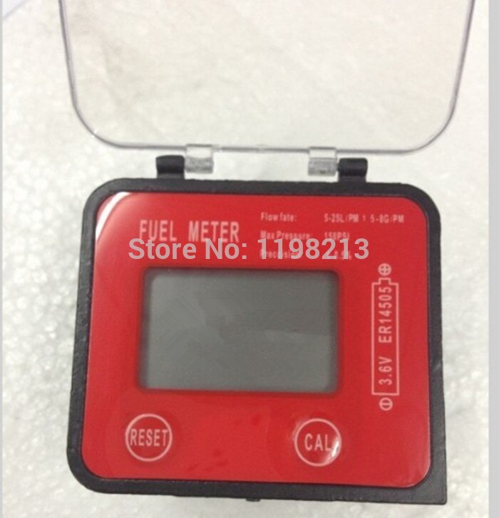 Digital Oval Gear Diesel Flow Meter Sensor Counter Indicator Flowmeter Viscous liquid,heavy oil,polyvinyl alcohol,resins G1/2