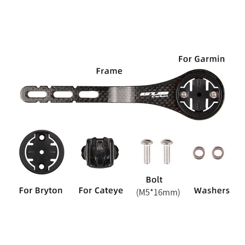 GUB 692 Bicycle Computer Carbon Fiber Stand Road Bar Mount Fits Garmin CATEYE Bryton Stopwatch Light Weight
