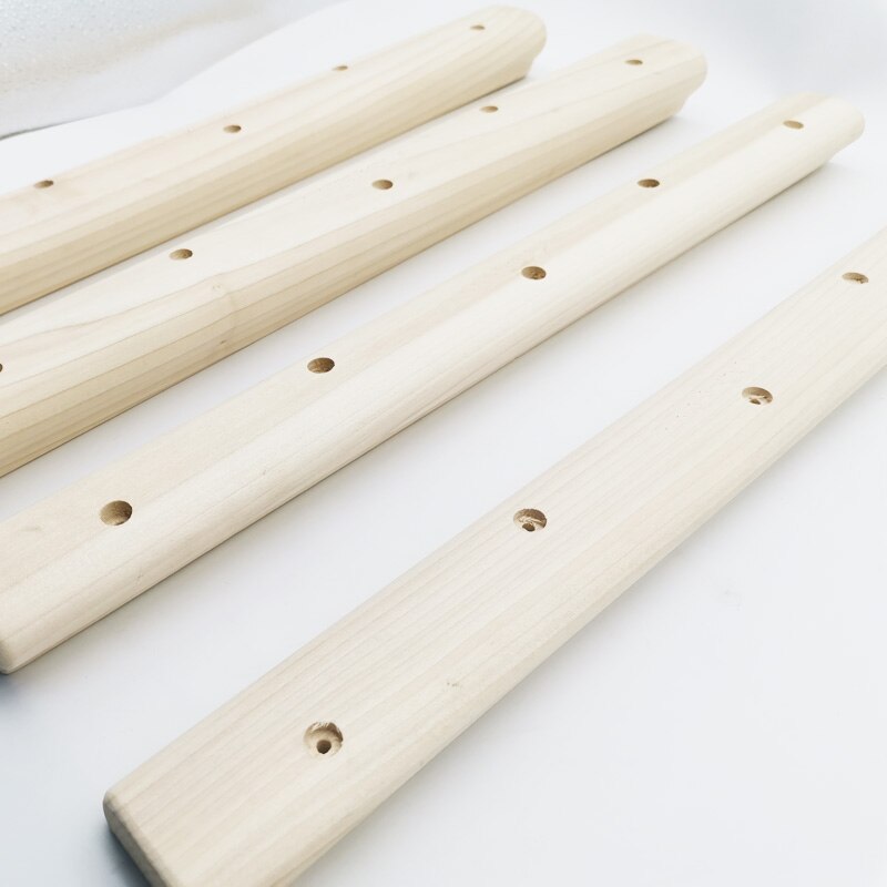 Indoor Climbing Wall Portable Climbing Hangboard Wooden hanging hangboard