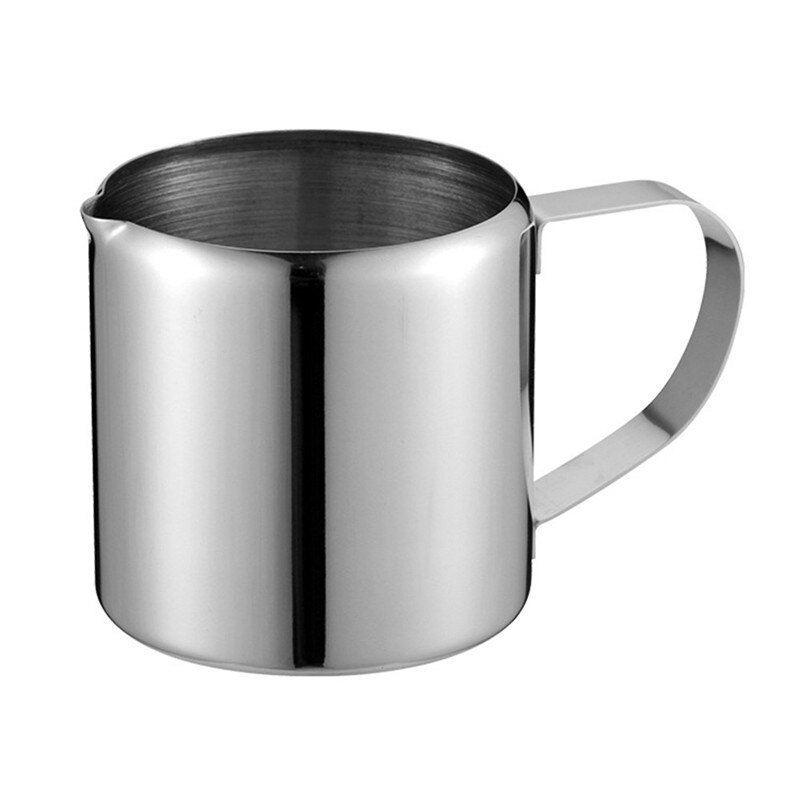 4YANG European Style Flower Milk Cup Multi-standard Stainless Steel Coffee Machine Sumas Milk Cup Milk Tank Milk Pot Coffe Tools