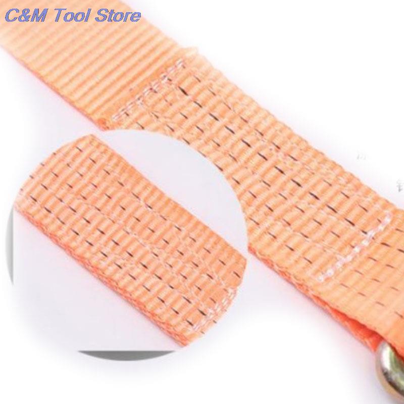 Porable Heavy Duty Tie Down Cargo Strap Luggage Lashing Strong Ratchet Strap Belt With Metal Buckle