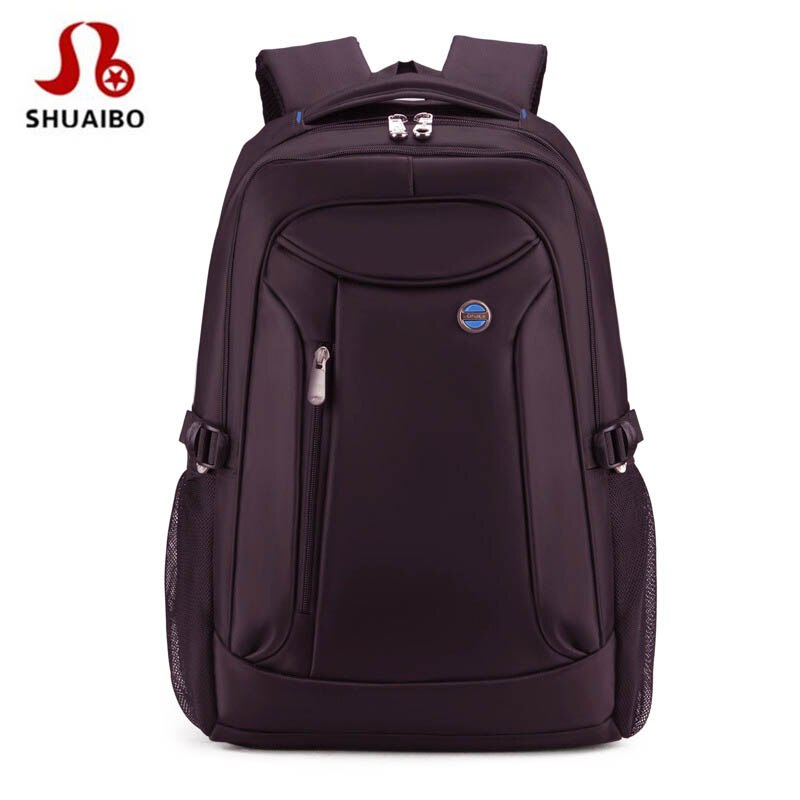 SHUAIBO Mochila de gran capacidad de para hombres Mochila de viaje impermeable bolso multifuncional mochilas para ordenador portátil masculino Mochila 16 pulgadas